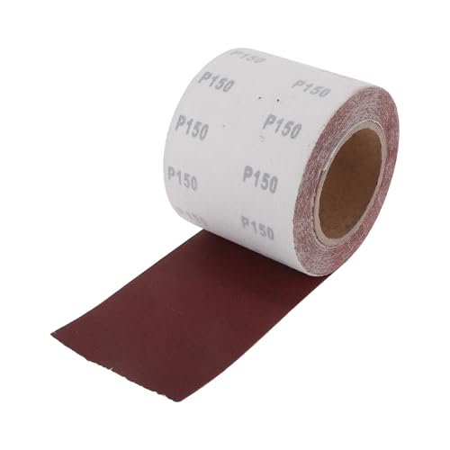 150 Grit Sandpaper Roll 4 Inch x 32.8 Feet Sandpaper Aluminum Oxide Emery Cloth Roll Sanding Paper for Wood Sanding Automotive Polishing Metal Sanding - size: 150 Grit