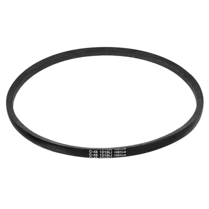 uxcell C48 Drive V-Belt 48 Inch (1219mm) Inner Circumference x 22mm Width x 14mm Height, Rubber V Belt for Power Transmission - size: C48
