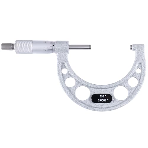 Accusize Industrial Tools 2-3" x 0.0001" Ultra-Precision Outside Micrometer, EG00-0003 - size: 2-3"
