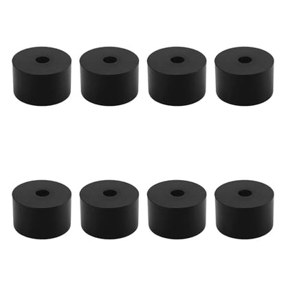8 PCS Multi Purpose Rubber Spacer, 2" OD x 1/2" ID x 1-1/5" Thickness - size: 2" OD x 1/2" ID x 1-1/5" Thickness
