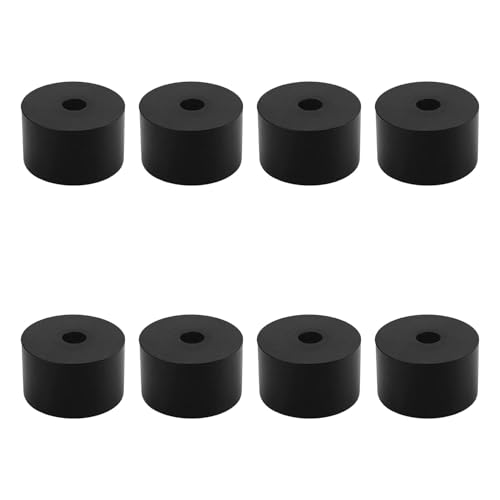 8 PCS Multi Purpose Rubber Spacer, 2" OD x 1/2" ID x 1-1/5" Thickness - size: 2" OD x 1/2" ID x 1-1/5" Thickness