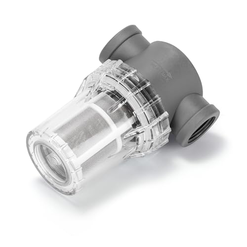 3/4'' Female NPT in-Line Strainer - Garden Hose Filter for High Pressure Washer, Sediment Filter with 60 Mesh Stainless Steel Screen (3/4'' 60 Mesh) - style: 3/4'' 60Mesh