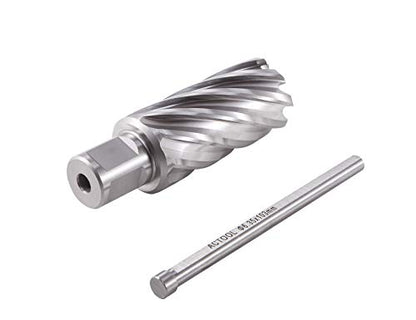 1-1/8" Diameter × 2" Depth of Cut HSS ANNULAR Cutter with 3/4'' Weldon Shank - size: 1-1/8'' x 2''
