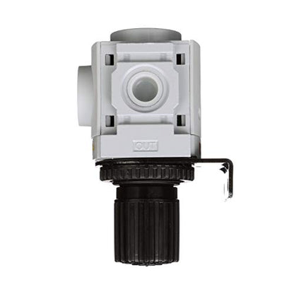 PneumaticPlus PPR3-N03BG Compressed Air Pressure Regulator, 3/8" NPT - size: 3/8" NPT