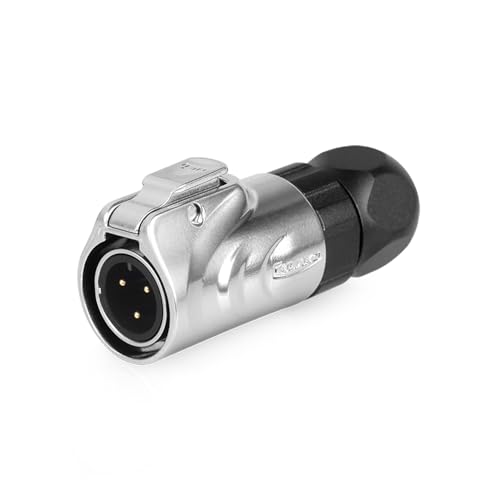 CNLINKO LP12 3-Pin Metal Shell Waterproof Circular Connector M12 - size: 3-Pin