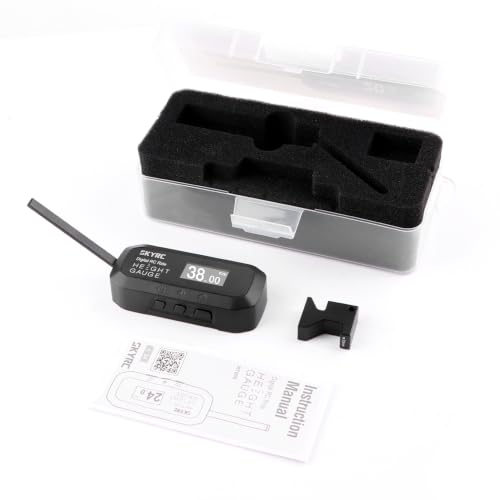 SKYRC Digital RC Ride Height Gauge, 2-38mm, 0.1mm Readout, RC Setup Tool
