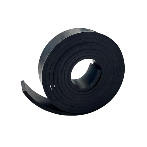 Thick Neoprene Rubber Strip Roll 1/4 (.25)" Thick X 2" Wide X 10'Long - size: 2"X10'X1/4"