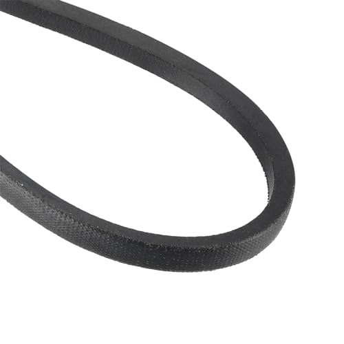 uxcell K-16 V Belt Machine Transmission Rubber, Black Replacement Drive Belt 16 inch Pitch Girth 8mm Width 6mm Height JIS Standard - size: 16"