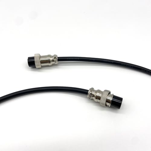 GX16 8 Pin Aviation Connector Cable Female Plug with Wire 2m - color: 8 pin, size: 2 m