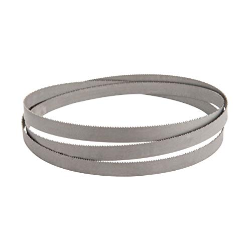 POWERTEC 56-7/8 Inch Bi-Metal Bandsaw Blades, 1/2" x 14 TPI Non-Ferrous Metal Cutting Band Saw Blades for Sears Craftsman 24453, Shopcraft, and Duracraft 3-Wheel Bandsaw, 1pk (13200) - size: 56-7/8", 1/2", 14TPI, style: 56-7/8 inch x 1/2" x 14 TPI