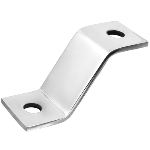 GG Grand General 33349 Stainless Steel Heavy Duty Angled Z Shape Mounting Bracket, Large - size: Large