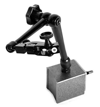 WEN Magnetic Base for Dial Indicators, Three Segment, Industrial Strength with Quick Release (10714) - style: Three-Segment Arm