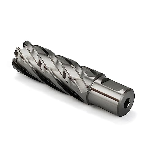 Annular Cutter JESTUOUS 3/4 Inch Weldon Shank 7/8 Cut Dia 2 Cut Depth