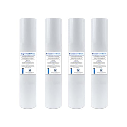 20 Micron Sediment Filter 20x4.5 Whole House Cartridge (4 PK) - size: 4 Count