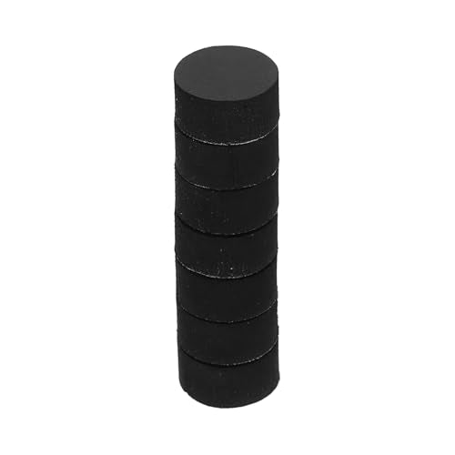 PATIKIL Non Slip Furniture Pads 1/2" (12mm x 5mm), 10 Pcs Adhesive Backed Round Rubber Feet Anti-Scratch Rubber Furniture Grippers for Hardwood Floor Electronics Bed Drawers DIY - size: 12mm x 5mm