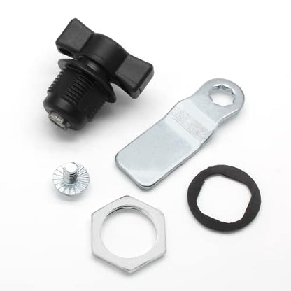 2 Pcs Thumb Cam Lock, T-Handle Swing Knob Latch for Cabinet Drawer - size: 2 Pack