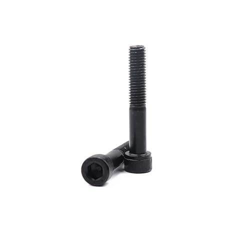 10pcs M10 x 60mm Black Socket Cap Bolts Screws 12.9 Grade Alloy Steel - size: 10pcs M10 x 60mm