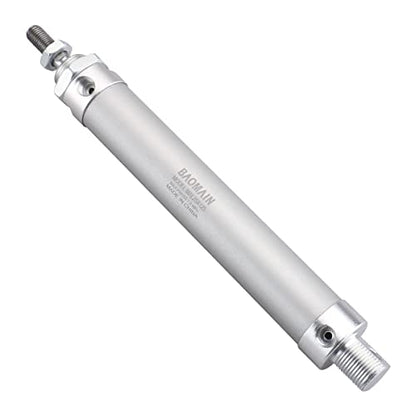 BAOMAIN Mini Pneumatic Air Cylinder 1" Bore 5" Stroke MAL 25x125 - style: Stroke 125 mm(4.92 inch)