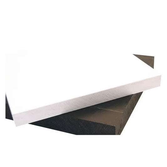 Black HDPE Sheet Stock 24" L x 12" W x 0.500" Thick, Mfr: 1ZAW4-A