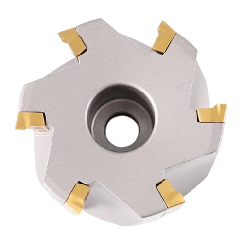 Accusize Industrial Tools 2-1/2'' by 3/4'' 90 Deg Square Shoulder Indexable Face Mill with Apkt1604 Insert, 4508-0016 - size: 2-1/2 in, style: no holder