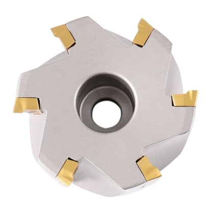 Accusize Industrial Tools 2-1/2'' by 3/4'' 90 Deg Square Shoulder Indexable Face Mill with Apkt1604 Insert, 4508-0016 - size: 2-1/2 in, style: no holder