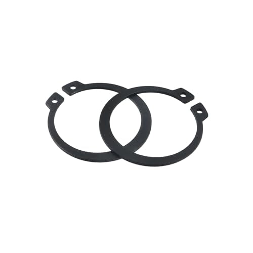 Oedema External Large Retaining Rings, 50 Pcs, 1-5/8 Inch, Black - size: 40mm/1.57inch