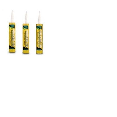 Tremco 116 Vulkem Polyurethane High-Performance Sealant White 3 Pack