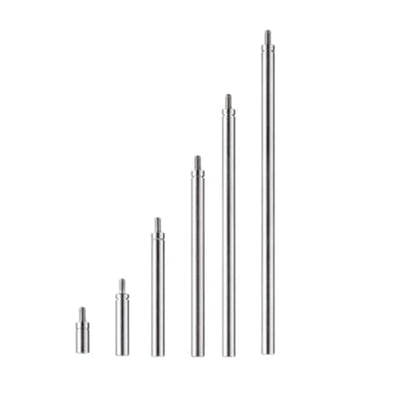 6pcs Dial Indicator Extension Stem Rod Set,10 20 40 60 80 100mm - size: 10-100MM