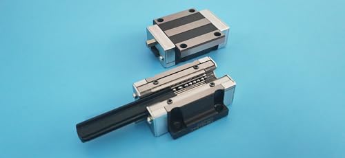 HGW15CA Linear Slider Bearing, 2pcs HGW15CA Flange All-Metal high-Temperature Resistant Bearing Slider Block, for HG15 High Assembly CNC Linear Guide Kits. - size: HGW15CA, style: All-metal slider