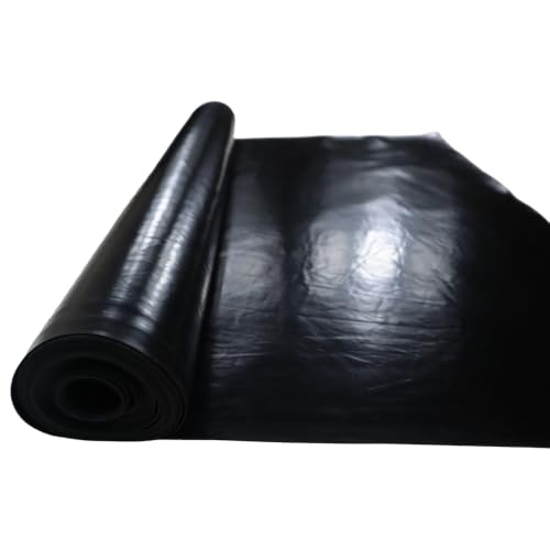 EPDM Rubber Sheet, Black, 60A, 0.031" x 24" x 36" - size: 24 x 36 x 0.031 in.