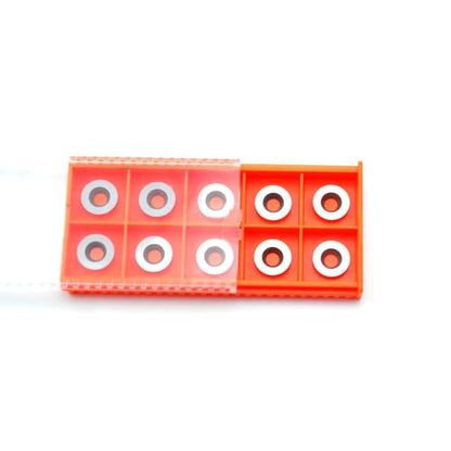 Ci3 12mm Round Replacement Carbide Inserts for Woodturning, 10 pcs - size: RΦ12x2.5-30°