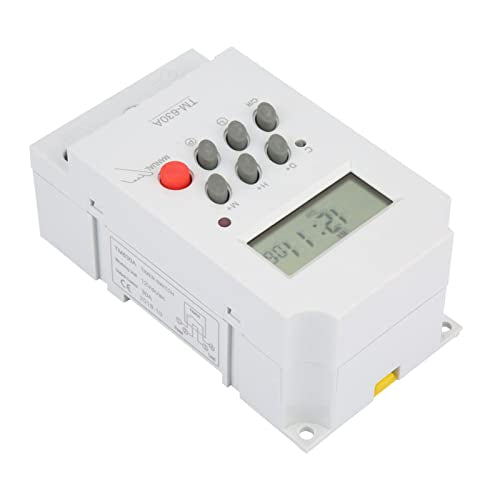 Programmable Timer Relay 12V DC, 24/7 LCD 17 On/Off