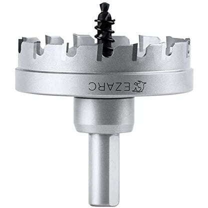 EZARC Carbide Hole Saw Heavy Duty, Hole Cutter for Stainless Steel, Sheet Metal 2-1/4" 57mm - size: 2-1/4" | 57mm, style: Single Pack
