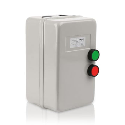 Magnetic Electric Motor Starter - 380V 11KW 25-45AMP - 15 HP 3 Phase Magnetic Starter for Motors (Button Switch) - style: 380V 11KW 15 HP 3 Phase(Button Switch)