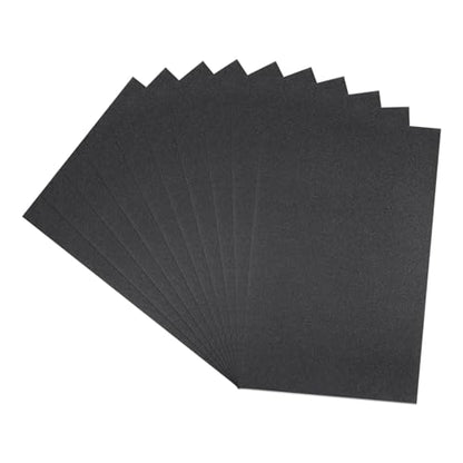 HARFINGTON 10pcs Sandpaper 120 Grit 18 x 12 Inch Silicon Sanding Sheets - size: 120 Grit