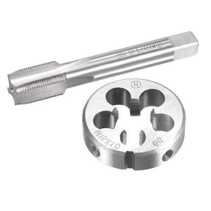 M15x1mm Metric Tap and Die Set,Machine Thread Screw Tap with Round Threading Die,Tap & Die Kit for Nut Screw Bolt Thread Repair - size: M15x1mm