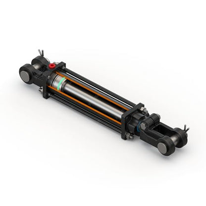 Tie-Rod Cylinder for Double Acting - Double Acting Hydraulic Cylinder, 3'' Bore, 8'' ASAE Stroke