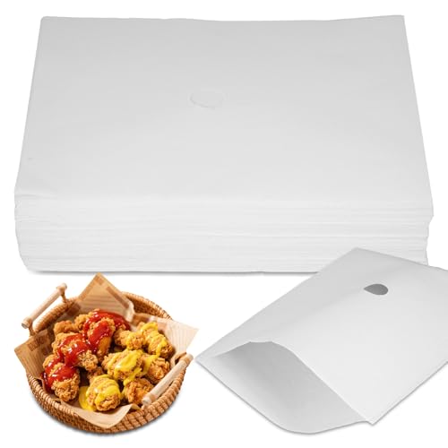 MXBAOHENG Fryer Filter Paper, Envelope Style, 13.6 x 17.3 Inch, 100PCS - size: M