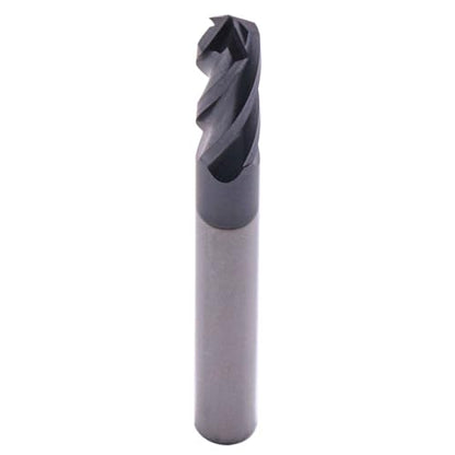 4 Flute 90° Solid Carbide Drill Mill Set(5Pc, 1/4"), AlTiN Coated - size: 5Pcs 1/4"