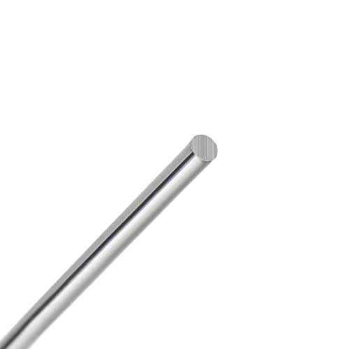 uxcell K10 Tungsten Steel Lathe Round Rod Solid Shaft Bar 2mm Dia 100mm Length - size: 2mm