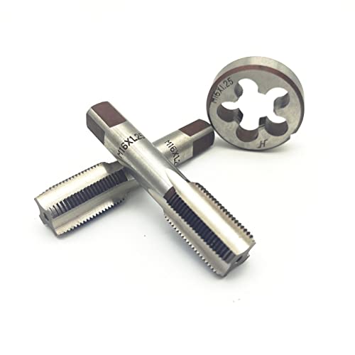 AtticZone M16 x 1.25 Metric Hand Thread Tap and Die Set, Right Hand - size: M16x1.25