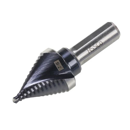 7/8" Single Size M35 Step Drill Bit Unibit for Hole Drilling - size: Single Size 7/8" (2 Flutes)