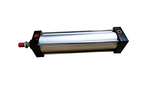 TECHTONGDA Pneumatic Cylinder Air Cylinder Aluminum Alloy Magnetic Stroke Dual Action Cylinder 80mm Cylinder Bore 300mm Stroke - size: 300mm Stroke 80mm Bore