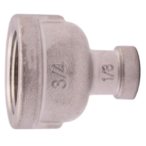 Legend Valve 416-375 1-1/4" X 1/4" SS316 RED COUPL Model 316 SS Reducing Coupling