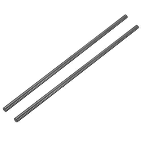 PATIKIL Graphite Rod 2 Pcs Graphite Stirring Rod 300x8mm Cylinder Stick - size: 300x8mm