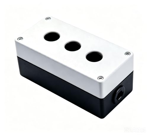 3 Button Mounting Hole Push Button Switch Control Station Box