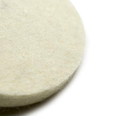 Benchmark Abrasives 2 Inch Sanding Discs Felt Quick Change Wool Buffing Pad for Drill & Die Grinder - Surface Conditioning Tool for Deburring, Polishing, Buffing Polishing Wheel for Drill - 10 Pack