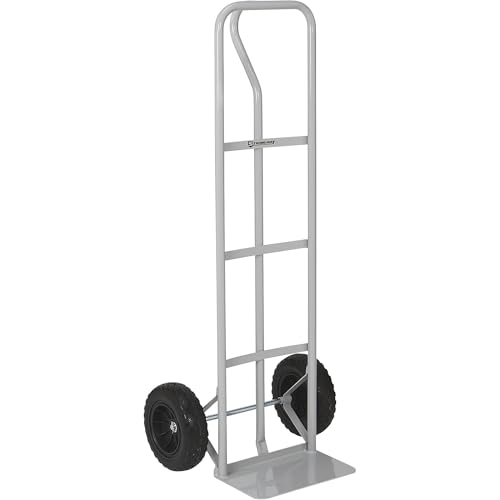 Strongway Steel Hand Truck, 600-Lb. Capacity, 2-Wheel High-Back Frame