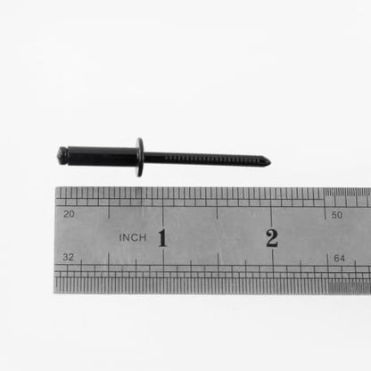Antrader 3/16" x 5/8" Stainless Steel Blind Pop Rivets,Black,100Pcs - color: All Black, size: 4.8mm x 16mm