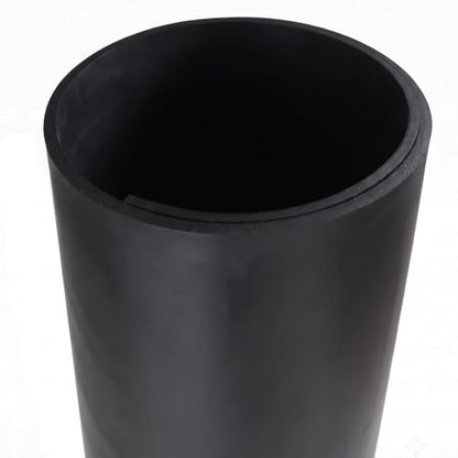 EPDM Rubber Sheet, Black, 60A, 0.093" x 24" x 36" - size: 24 x 36 x 0.093 in.